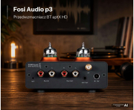 Fosi Audio Fosi Audio P3 - Lampowy Przedwzmacniacz i przedwzmacniacz gr - 1583329 - zdjęcie 4